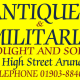 Selling Antique Militaria